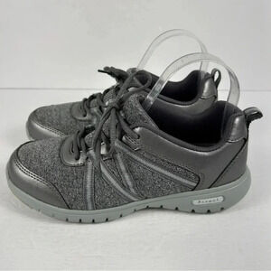 Propet Womens Tami Sneakers Shoes Gray W3265 Low Top Lace Up 7